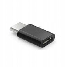 SAVIO Adaptér micro USB F - USB C M