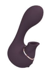 Shots Toys Irresistible Mythical purple vibrátor se stimulátorem klitorisu