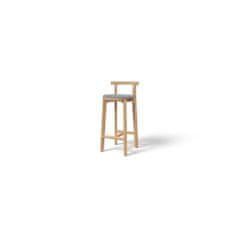 Javorina JURO | Barová židle s čalouněním, JHB65S-W-F1