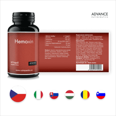 Advance nutraceutics ADVANCE Hemoxin 60 kapslí - pro zdravé žíly a cévy, 5 přírodních látek