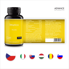 Advance nutraceutics ADVANCE Imunax 60 kapslí - silné extrakty hlívy, echinacei, rakytníku, reishi na imunitu