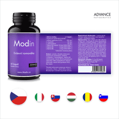 Advance nutraceutics ADVANCE Modin 60 kapslí - pro duševní rovnováhu, 6 přírodních látek