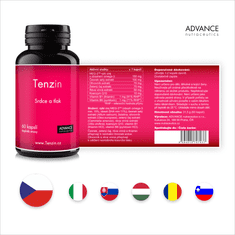Advance nutraceutics ADVANCE Tenzin 60 kapslí - pro zdravé srdce a tlak