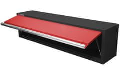 AHProfi Celokovová závěsná skříňka PROFI RED s výklopnými dvířky 1360x281x350 mm - RWGB1326W