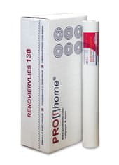 E-DELUX Hladké vliesové plátno Profhome Renoviervlies 399-130-6 130 g/m2 bílá 112,5 m2