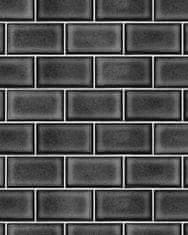 Profhome Vliesová tapeta s geometrickým vzorem Profhome BA220108-DI plastická lesklá černá šedá m2