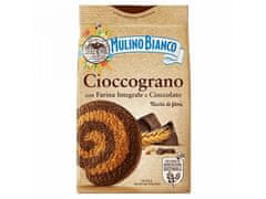Mulino Bianco MULINO BIANCO Cioccograno italské, křehké sušenky z celozrnné mouky a hořké čokolády 330g 3 balení