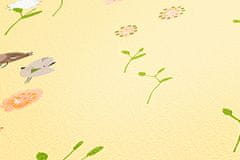 Profhome Papírová tapeta živočišné motivy Profhome 369882-GU lehce reliéfná matná žlutá zelená hnědá 5,33 m2