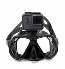 TELESIN Potápěčská maska s úchytem na akční kameru GoPro SJCAM Xiaomi Telesin
