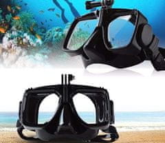 TELESIN Potápěčská maska s úchytem na akční kameru GoPro SJCAM Xiaomi Telesin