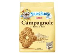 Mulino Bianco MULINO BIANCO Křehké sušenky Campagnole s rýžovou moukou 700g 1 balení
