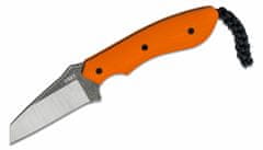 CRKT CR-2399 SPIT Orange všestranný nůž 5,5 cm, oranžová, G10, termoplast pouzdro