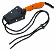 CRKT CR-2399 SPIT Orange všestranný nůž 5,5 cm, oranžová, G10, termoplast pouzdro