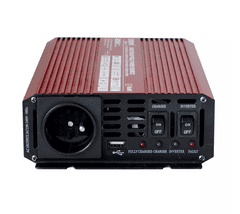 Carspa Měnič napětí UPS600-12 12V/230V 600W s nabíječkou 12V/10A a funkcí UPS