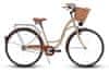 Goetze Eco dámské jízdní kolo, kola 26”, výška 150-170 cm, 1-rychlostní, Cappucino