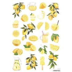 MINIMEE Samolepky a5 - citrony, , jednoduché, washi pásky