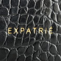 EXPATRIÉ Baguette kabelka Féline Expatrié - černá croco