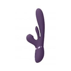 VIVE Kura G-Spot Vibrátor se stimulací klitorisu - fialový