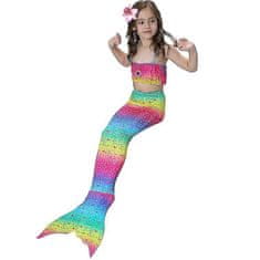 Surtep Kostým Mořská Panna Mermaid 3-pack Rainbow (vel. 140)