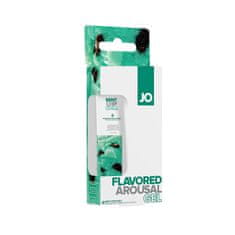 System JO JO Flavored Arousal Gel Mint Chip Chill (10 ml), stimulační gel na klitoris