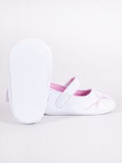 YOCLUB Yoclub Dětské dívčí boty OBO-0203G-0100 White 0-6 měsíců