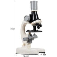 Kruzzel Mikroskop pro děti 1200x Kruzzel 19761