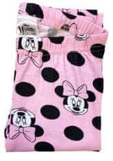 Eplusm Dívčí legíny Minnie Mouse 116 / 5–6 roků Růžová