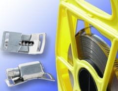 WAPRO Vázací nerez páska stahovací rychloupínací montážní 14mm 1m PTH-VR-14-304 Wapro