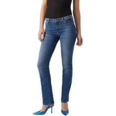 Vero Moda Dámské džíny VMDAF Straight Fit 10284790 Medium Blue Denim (Velikost 31/32)