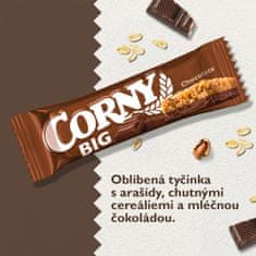 Corny BIG cereální tyčinka mléčná čokoláda 24 x 50 g