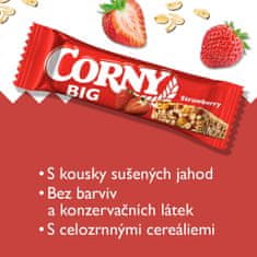 Corny BIG cereální tyčinka jahoda 24 x 40 g