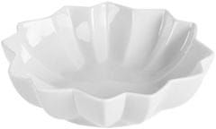Sompex Dekorační talíř SOMPEX Julu 16,3 x 15,8 x 4,5 cm bílý