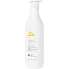 Milk Shake Argan Oil Shampoo – šampon s arganovým olejem pro každodenní péči o všechny typy vlasů, účinně vyčištěné vlasy a vlasová pokožka, 10ml