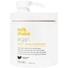 Milk Shake Argan Deep Treatment Maska – maska s arganovým olejem, komplexní výživa a hydratace, obnovení lesku a měkkosti, 500ml