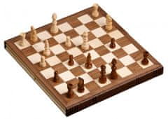 Philos Celodřevěné šachy malé profilované