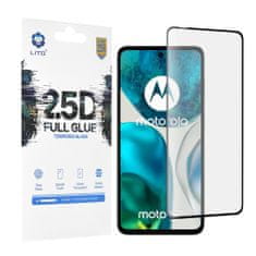 LITO 2,5D Temperované sklo - Motorola Moto G52/Moto G82 - Černá KP27125