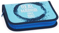 FotbalFans Penál Real Madrid FC, Modrý, Rozkládací, 25 Gumiček, 13x19 cm