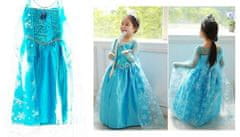 HADEX Elsa šaty kostým Frozen Ledové království ,120 cm