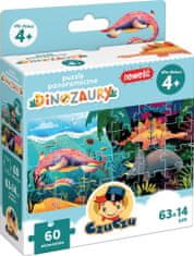 CzuCzu Panoramatické puzzle Dinosauři 60 dílků