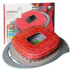 HABARRI Fotbalový stadion 3D puzzle Bayern Mnichov FC - "Allianz Arena", 150 prvků