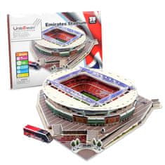 HABARRI Fotbalový stadion 3D puzzle Arsenal FC - "Emirates", Londýn, 105 prvků
