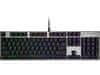 mechanická klávesnice SK652, RGB, US layout, nízký profil