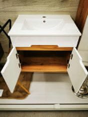 Deftrans Koupelnová skříňka s umyvadlem 60 dub craft Ronda NEW