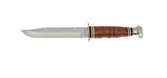 KA-BAR® KB-1235 Marine Hunter lovecký nůž 15,1 cm, kůže, kožené pouzdro