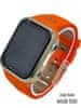 Klarion Dětské oranžové 4G smart hodinky E10-2024 80GB s GPS a bezkonkurenční výdrží baterie