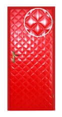 Standom STANDOM Koženkové čalounění dveří vzor KARO T3 Červená lakovaná velké 10x10 pro dveře 60, 70, 80 a 90cm