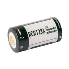 Keeppower USB Nabíjecí baterie 3V RCR123A 1000mAh