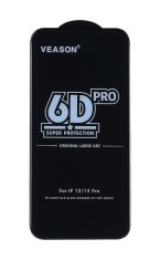 Veason Tvrzené sklo iPhone 12 Pro Full Cover černé 96998
