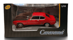 Cararama Abrex Cararama 1:43 - Ford Capri RS 1970 - červený.