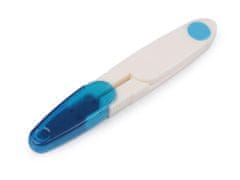 Kraftika 1ks 2 modrá nůžky cvakačky délka 11 cm, cvakací -
